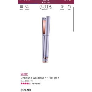 Brand new hair straightener